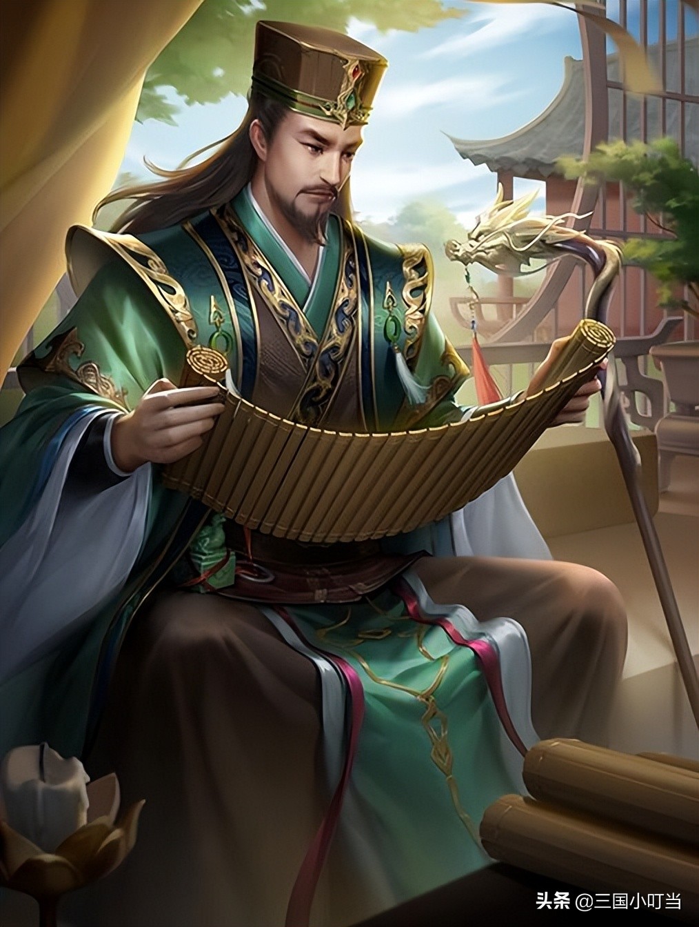 这个武将很刚烈，吴国的瞎子，男化的王异，皮肤还能阴阳怪气骂人