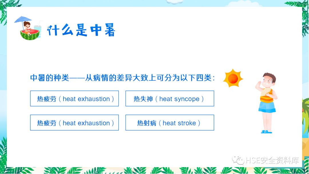 夏季防中暑ppt课件下载,中暑的预防与急救课件ppt