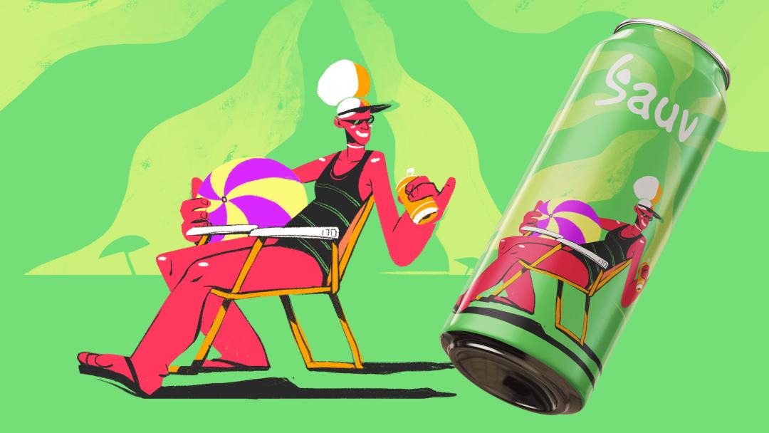 简约化酒包装设计图片,这些酒包装设计太上头了