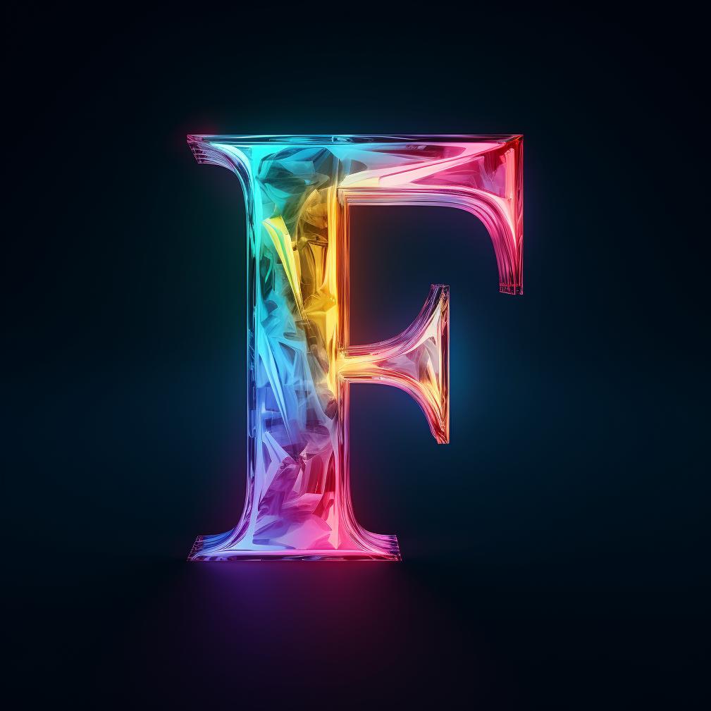 d字母设计,水晶字母设计