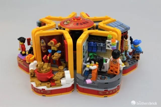 乐高80108,乐高新春80113乐满楼测评