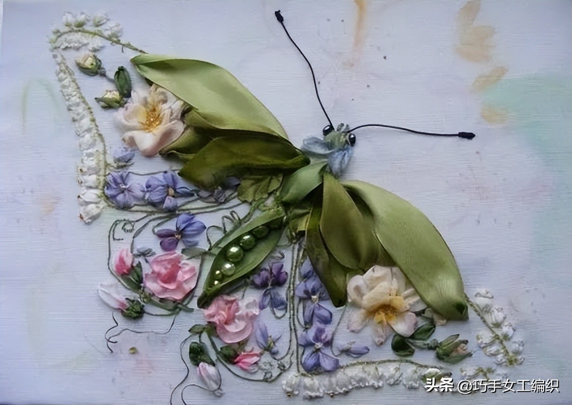 丝带绣新款十字绣,刺绣十字绣今年新款