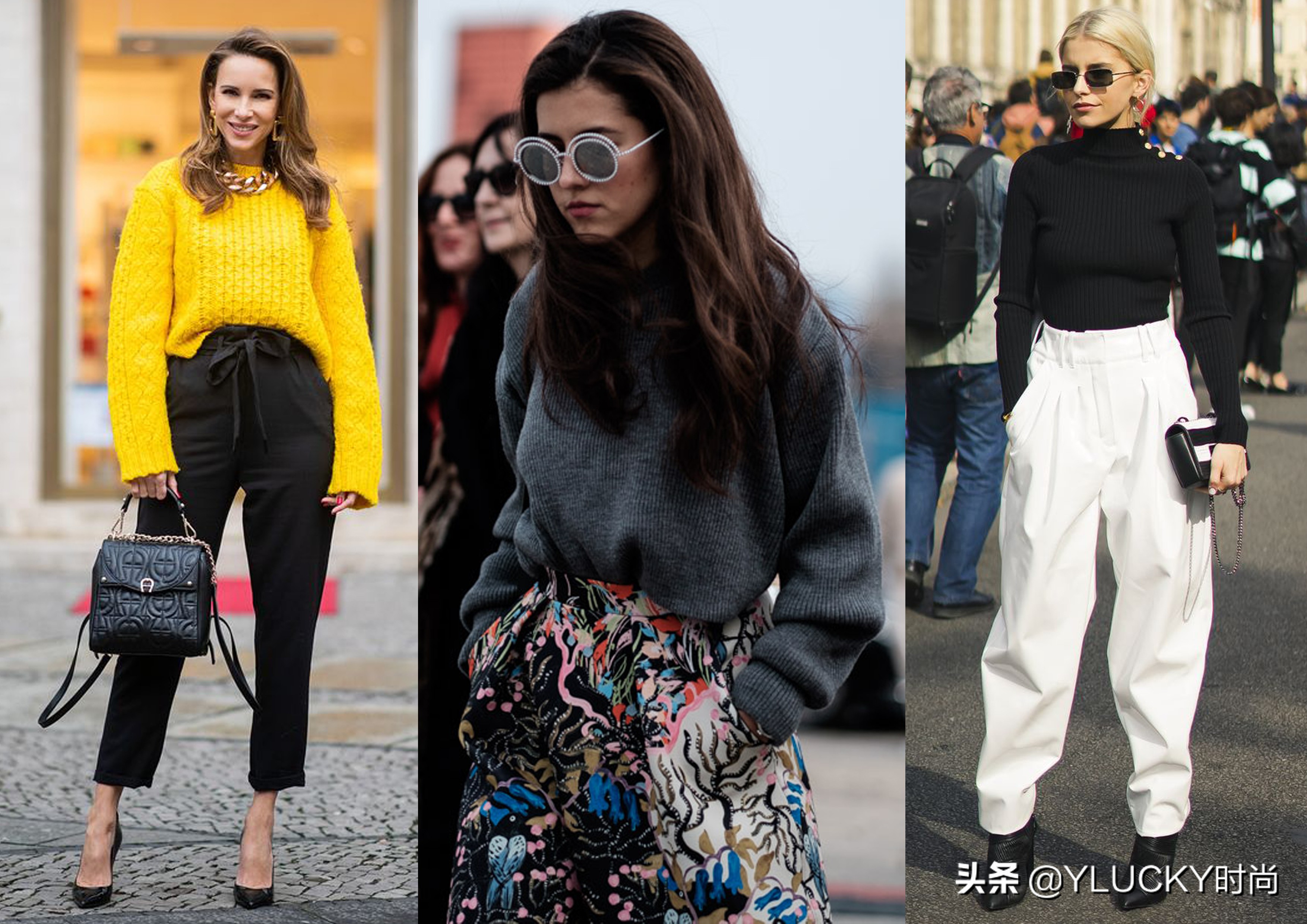 2020年春季针织开衫毛衣搭配,今年流行的毛衣款式和穿搭