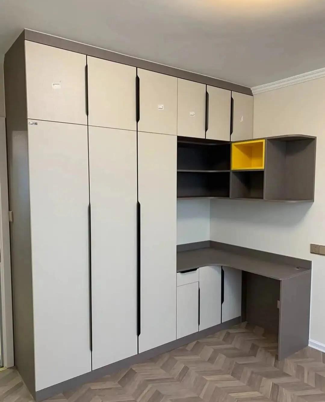 衣柜写字桌一体桌尺寸,衣柜写字桌一体新款