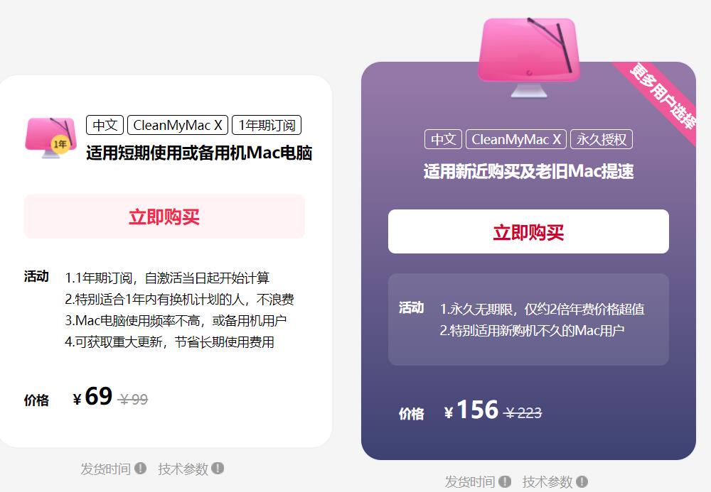 花100块买了一台mac,花了200买的mac