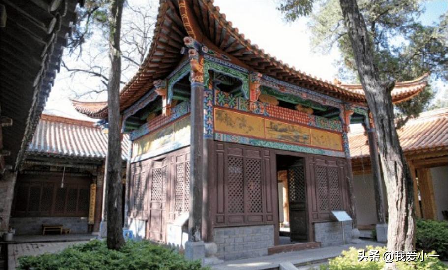 云南昆明古建筑群图,云南省昆明市官渡古镇古建筑