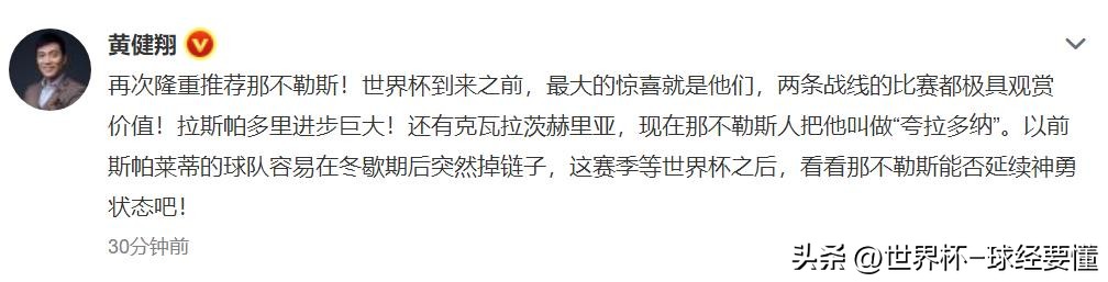 那不勒斯对意杯看法,那不勒斯看世界杯决赛