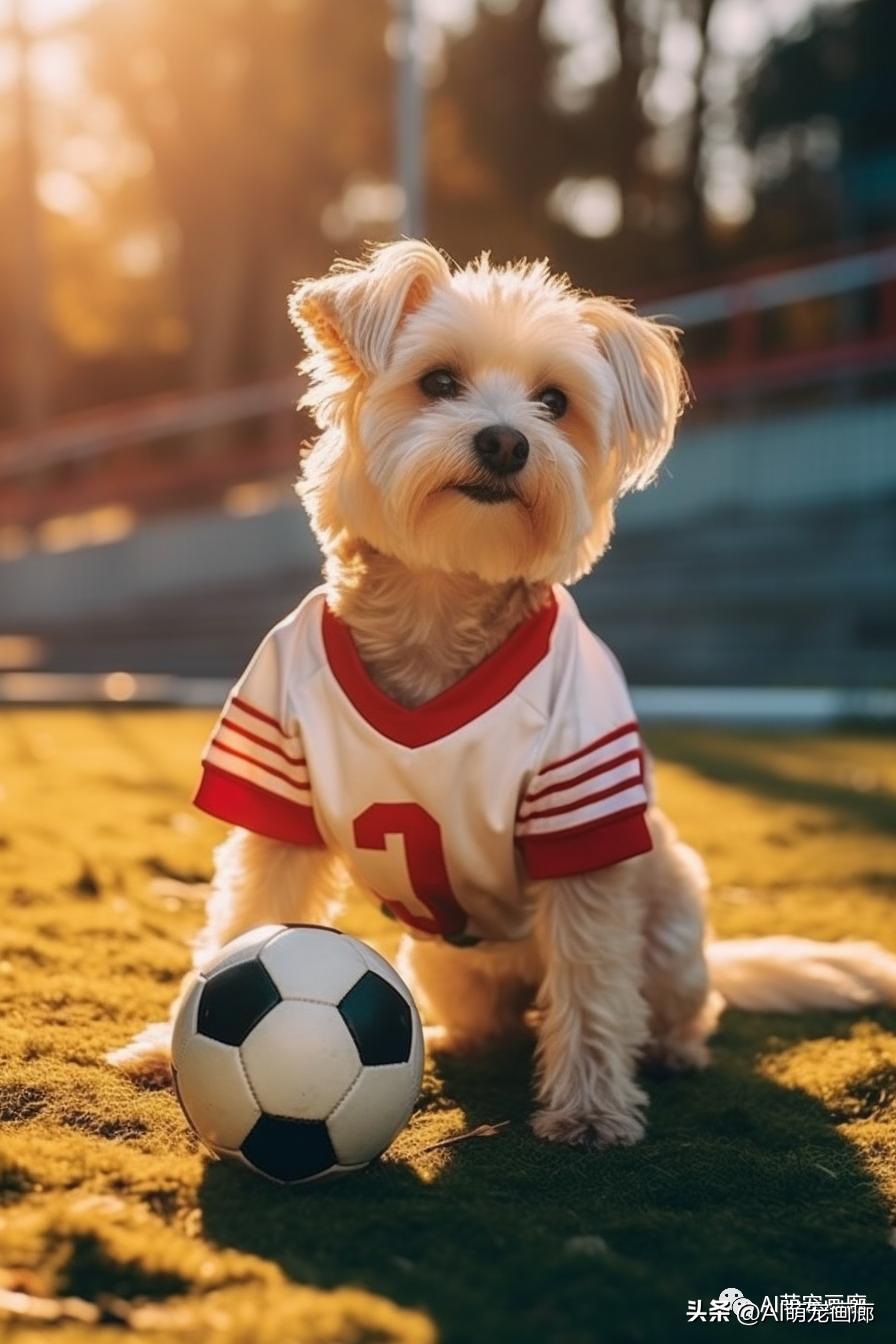 狗狗闯进足球比赛视频,狗狗看足球比赛比人还兴奋