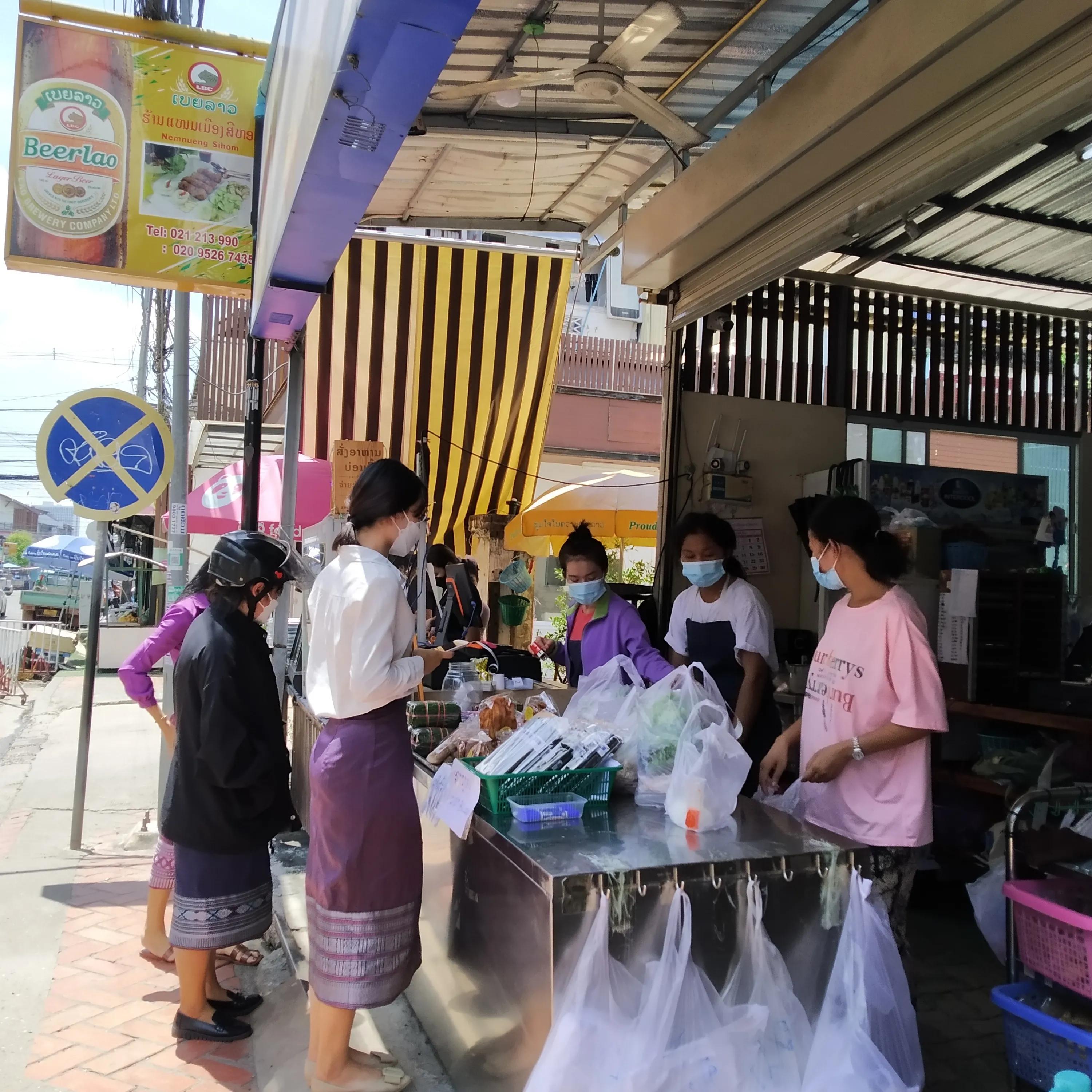 老挝万象美食推荐米线,老挝万象法国菜