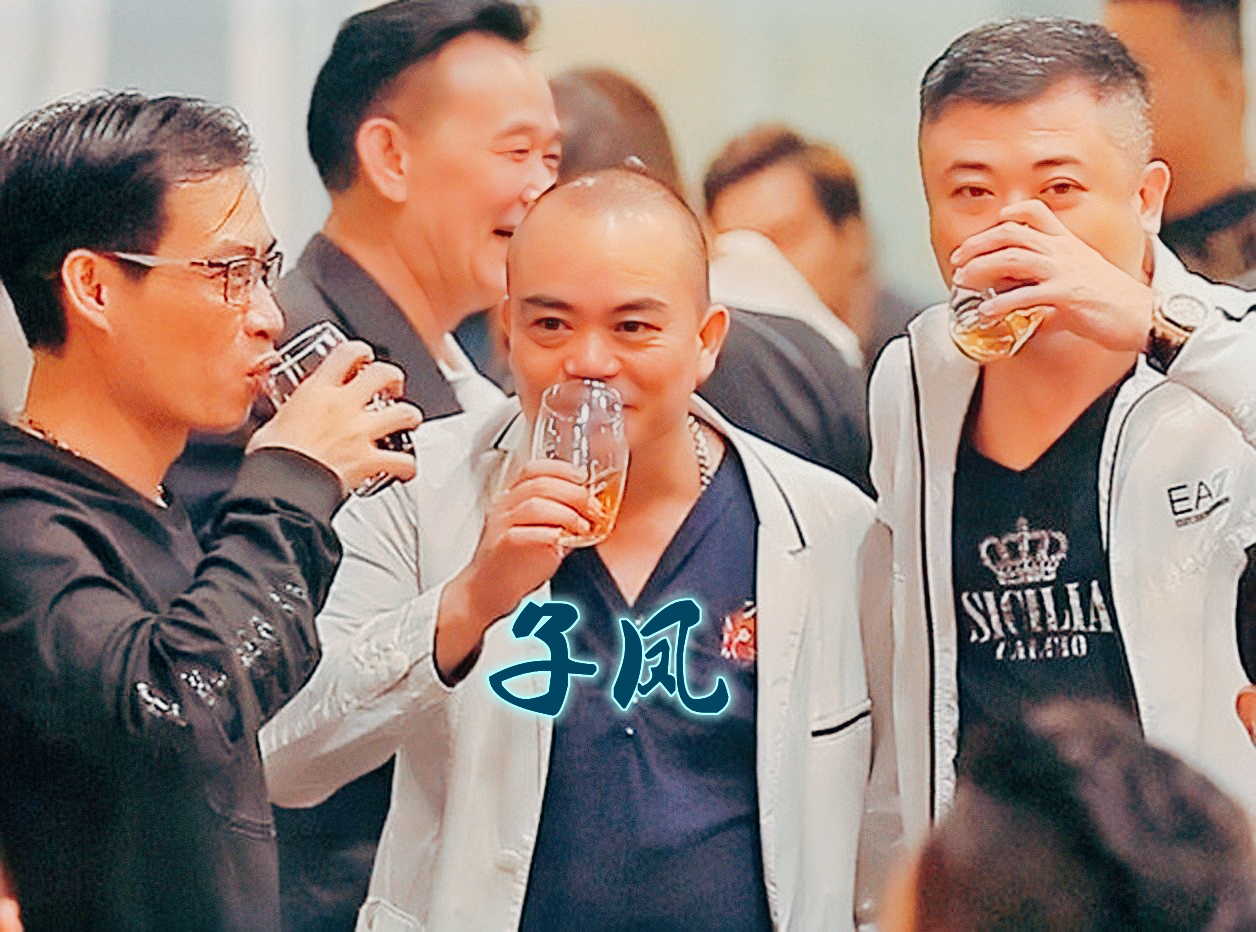 香港黑帮老大之死,香港黑帮老大逝世场面