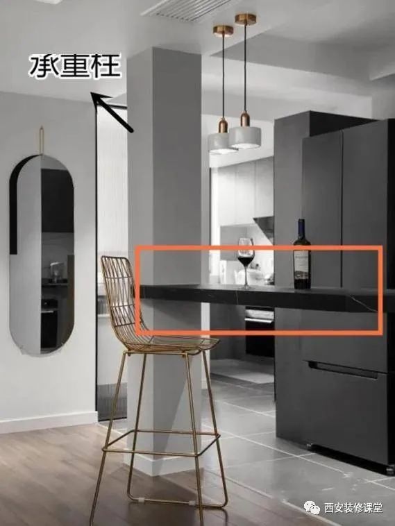 承重柱怎么处理,角落承重柱改造