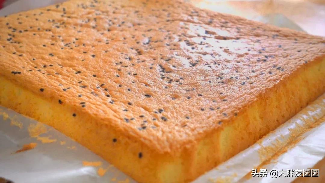 薄脆底蛋糕的做法,老式无水香酥蛋糕配方