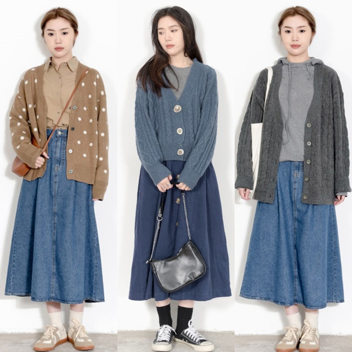 早秋小个子微胖不露腿裤子穿搭,小个子不露腿穿搭思路