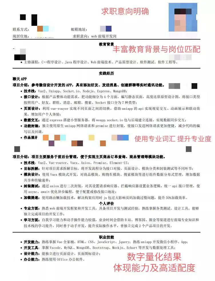 让简历更生动的四大原则,职业生涯规划简历写作的原则