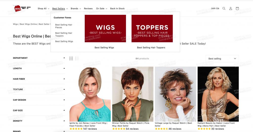 假发外贸拟投放平台,假发外贸网站模板