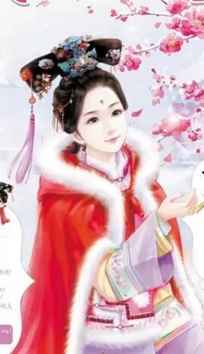 精美手绘手机壁纸古装演员,唐嫣古装高清壁纸