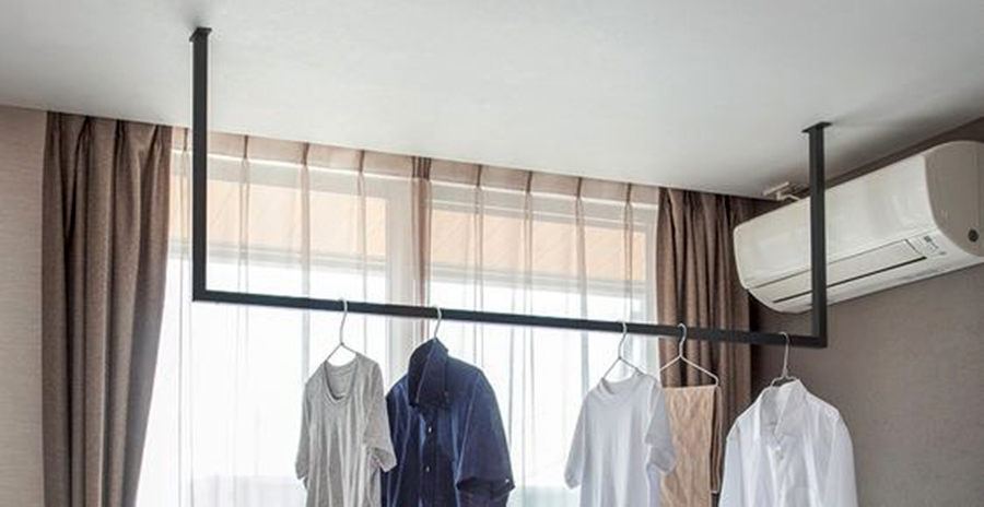 阳台外晾衣服防风家用妙招,阳台晾衣服最好方法