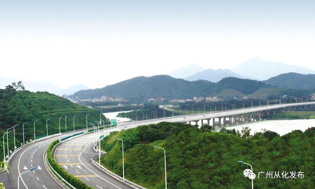 广州市从化区公路规划图,从化新的公路建设