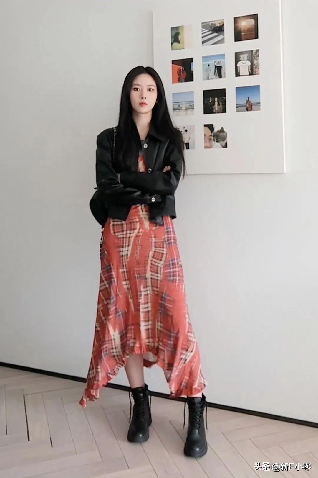 2024早春新款皮衣大码,一件皮衣有多百搭