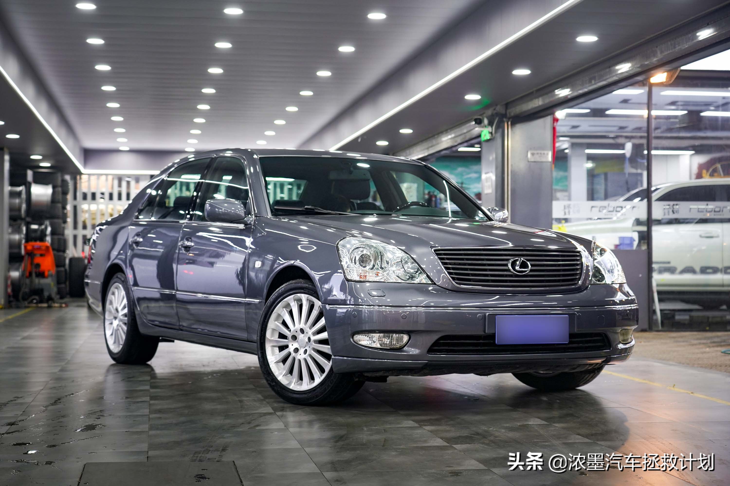 05款雷克萨斯ls430翻新修复,雷克萨斯ls430深度翻新解析