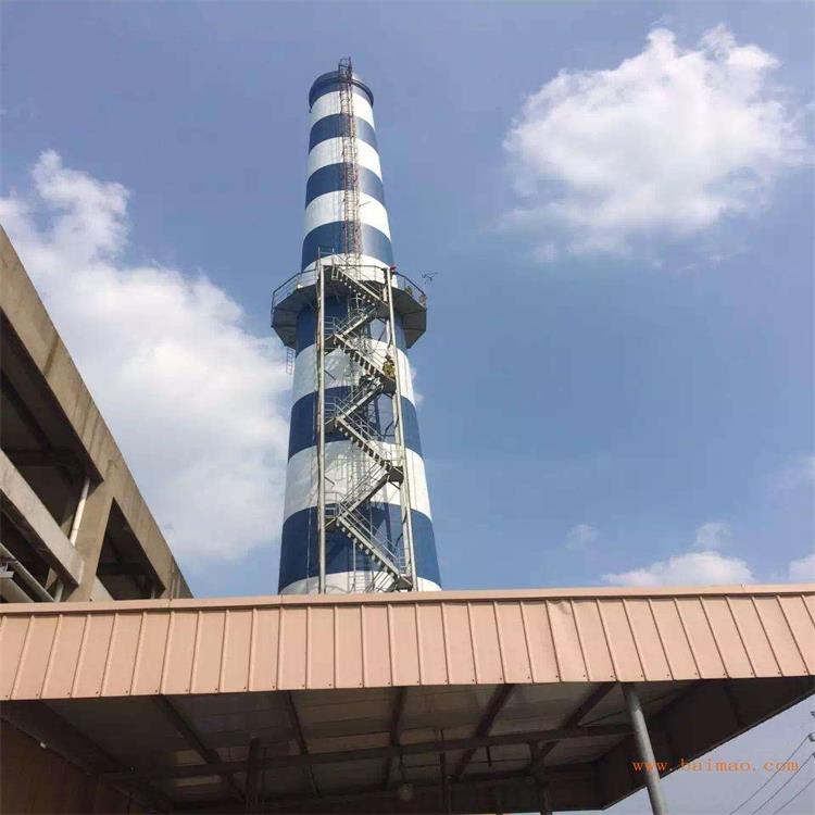 砖烟囱加固维修价格,砖烟囱裂缝加箍加固