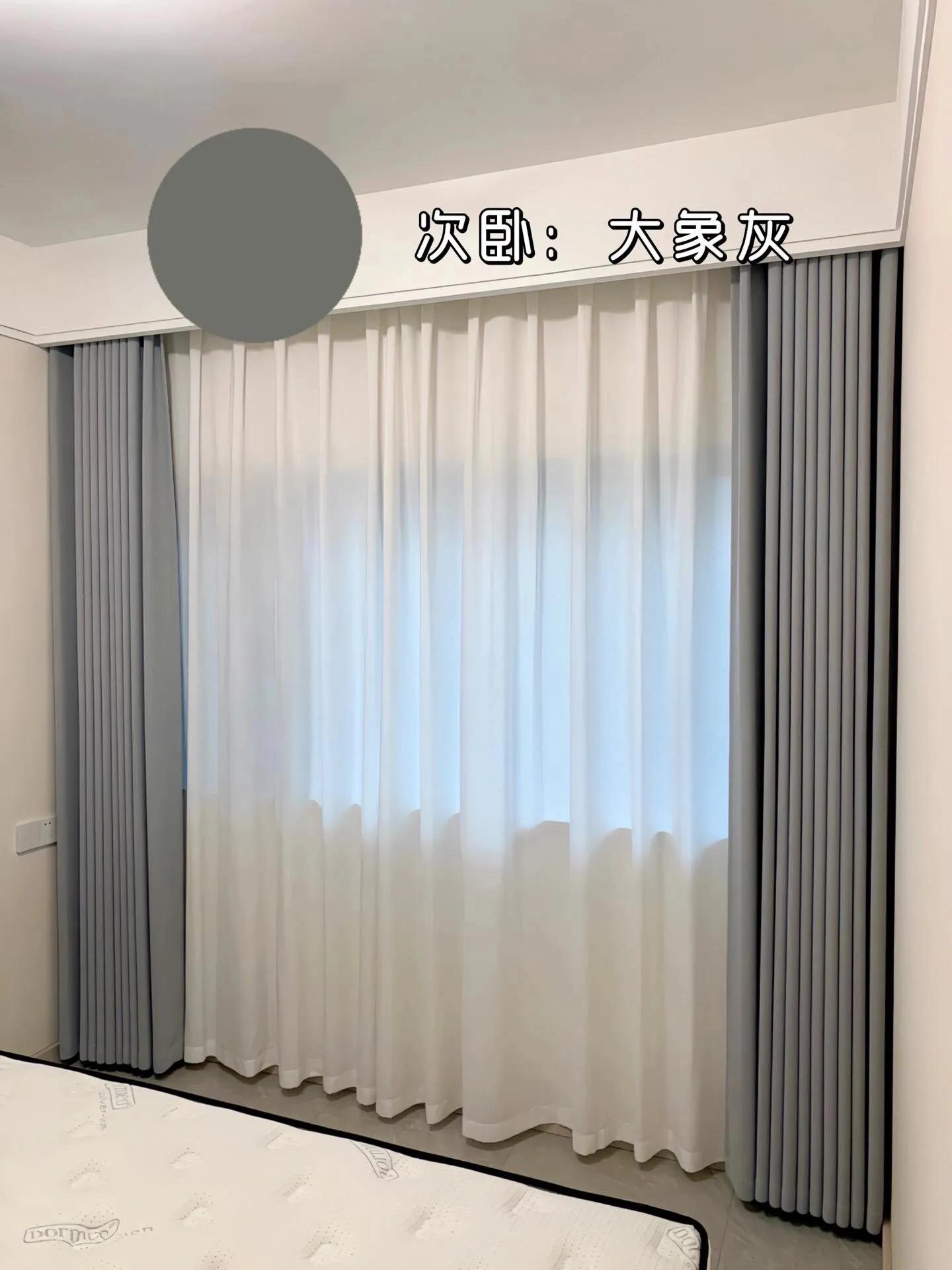 2021卧室窗帘效果图片欣赏,2020卧室窗帘布艺图大全