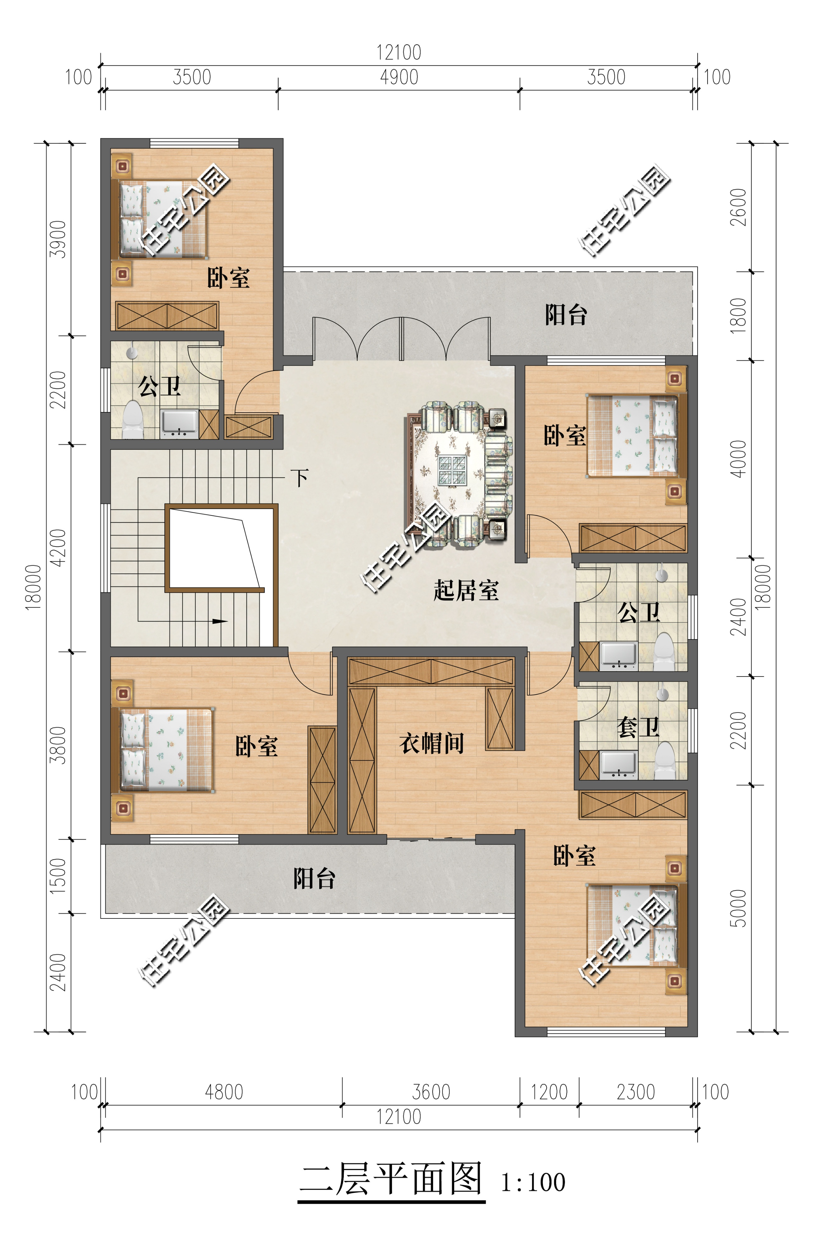分享高端别墅,七款中式合院经典款