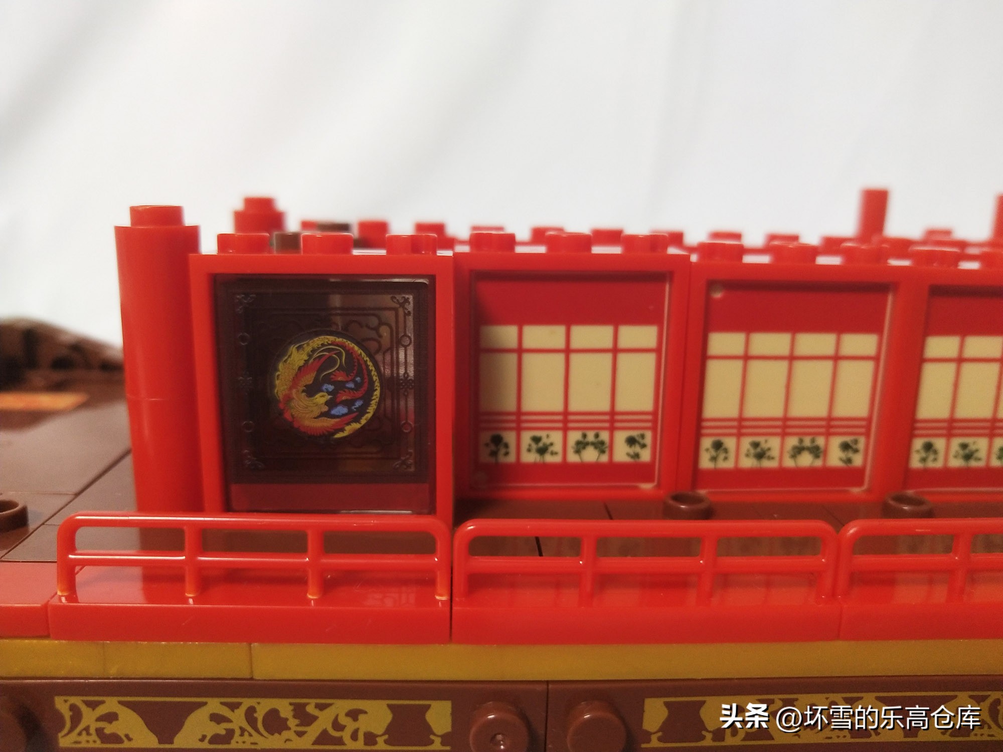 拼搭森宝积木,森宝积木故宫角楼拼搭过程