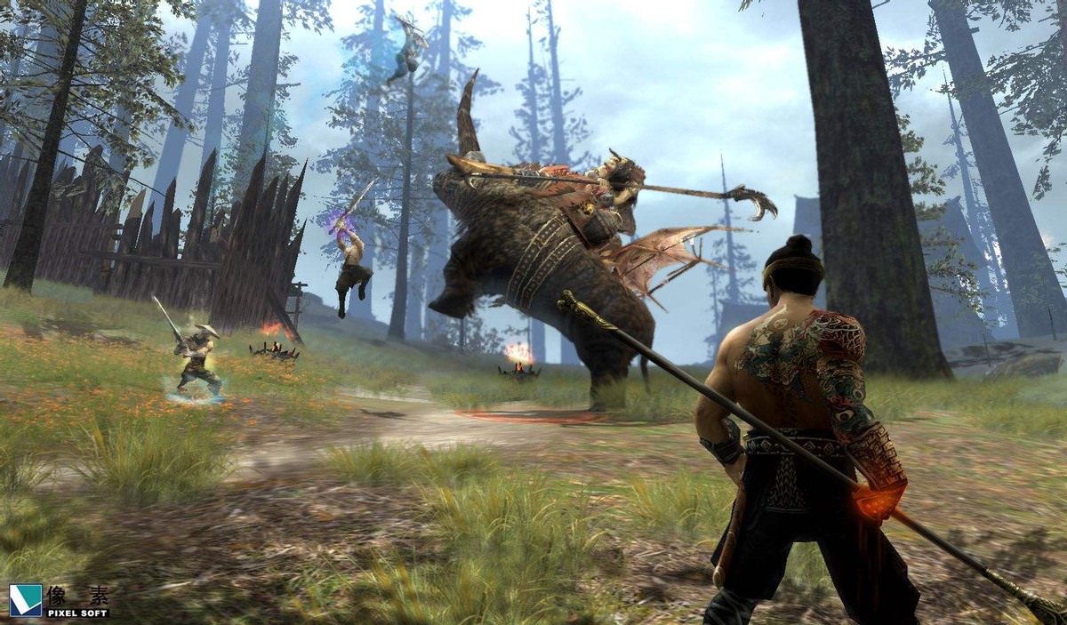 刀剑2好玩的网游,中国最好的动作网游刀剑2游戏