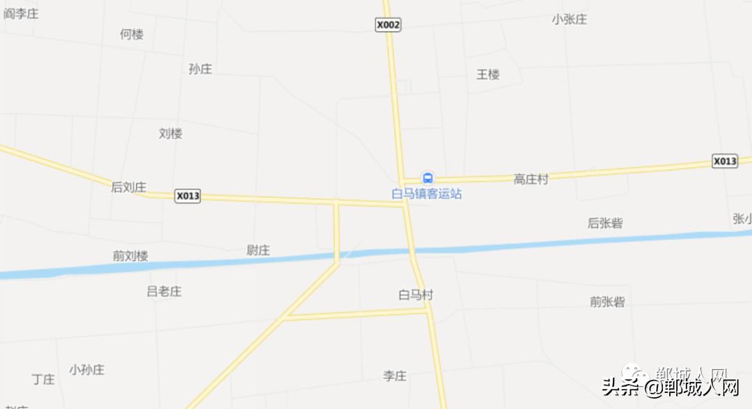 郸城这个镇路中间立匹马!繁荣景象,小妮来白马惊呆了