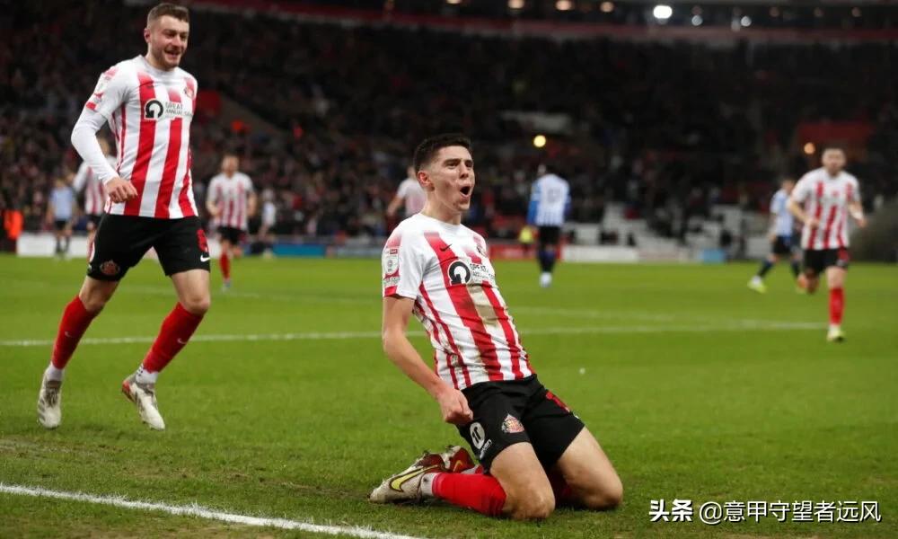 英甲第27轮,英甲桑德兰比赛11-17