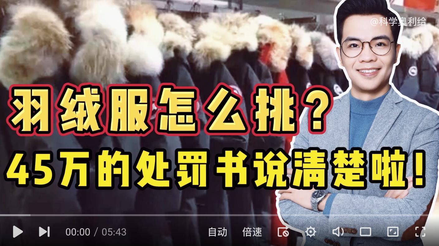 加拿大鹅处罚可能引发消费者维权,加拿大鹅处罚书为何获赞