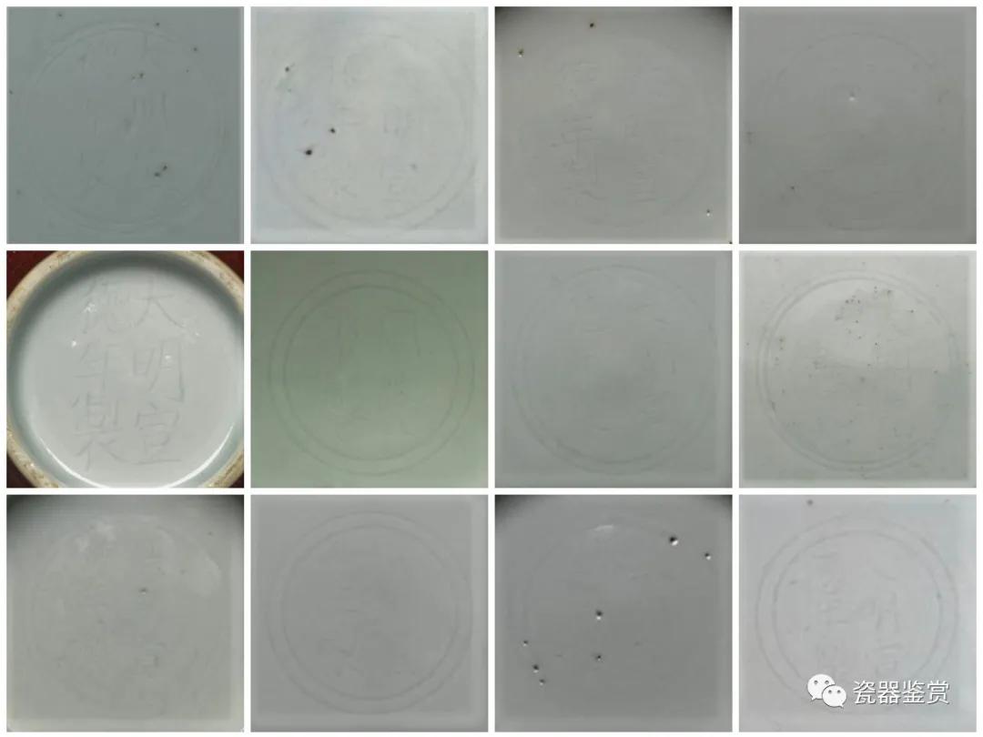 明清瓷器官窑一览表,宣德年款霁蓝釉人物盘