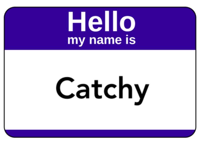 一个字的产品名称,一个朗朗上口的好名字