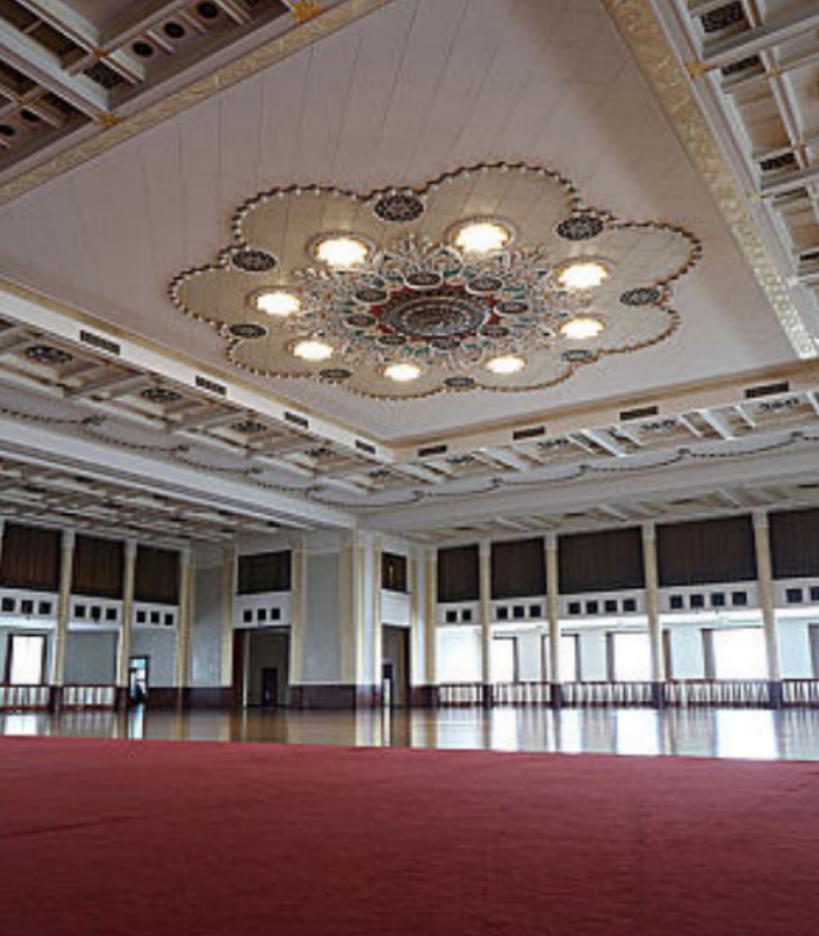 人民大会堂建成后的第一次国宴,人民大会堂新年国宴