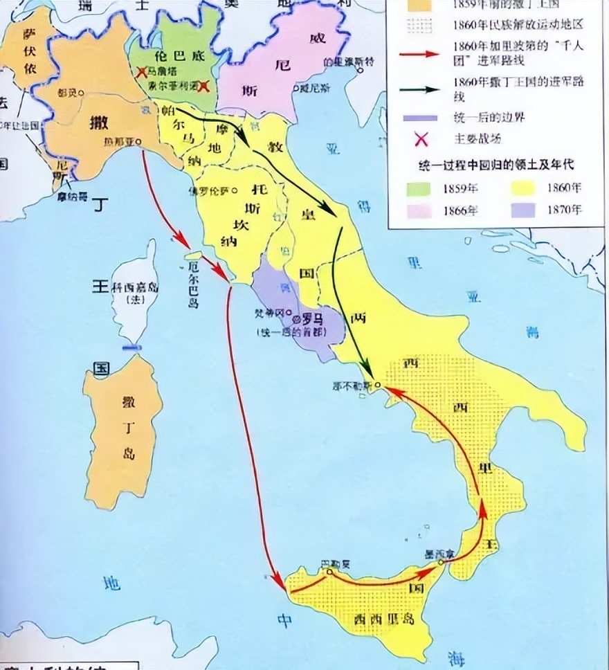 意大利在欧洲的历史地位,意大利为什么不向北扩张