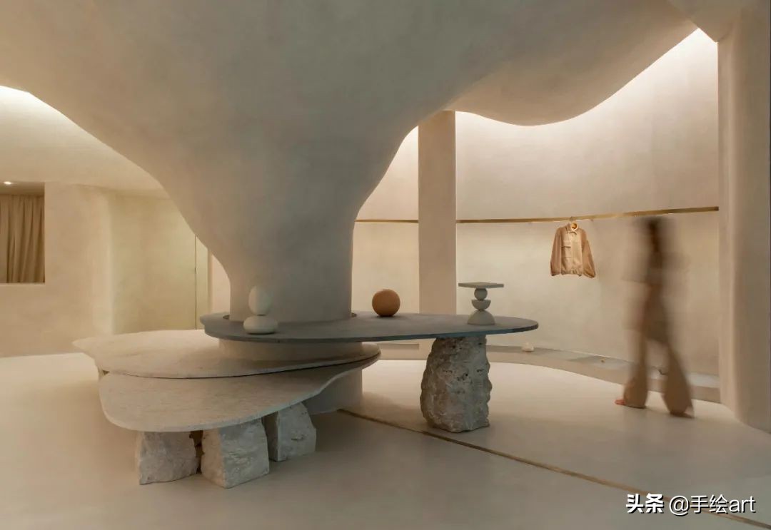 女装店装修墙面设计,实体店女装大牌设计感