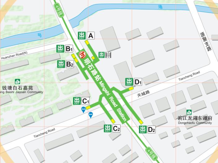 杭州地铁4号线与3号线换乘点站点,杭州地铁3号线二期最新开通时间