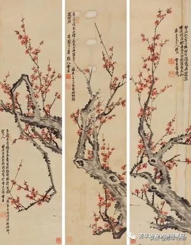 梅花图简介,历代名家梅花图