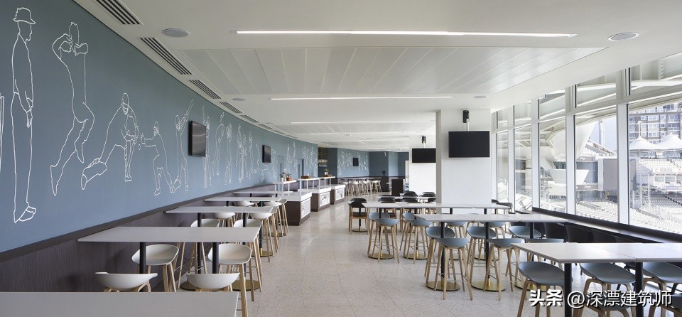 勋爵板球场ComptonEdrich看台，伦敦/WilkinsonEyreArchitects