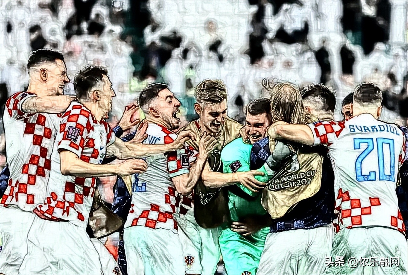 克罗地亚队太顽强了,克罗地亚的坚韧