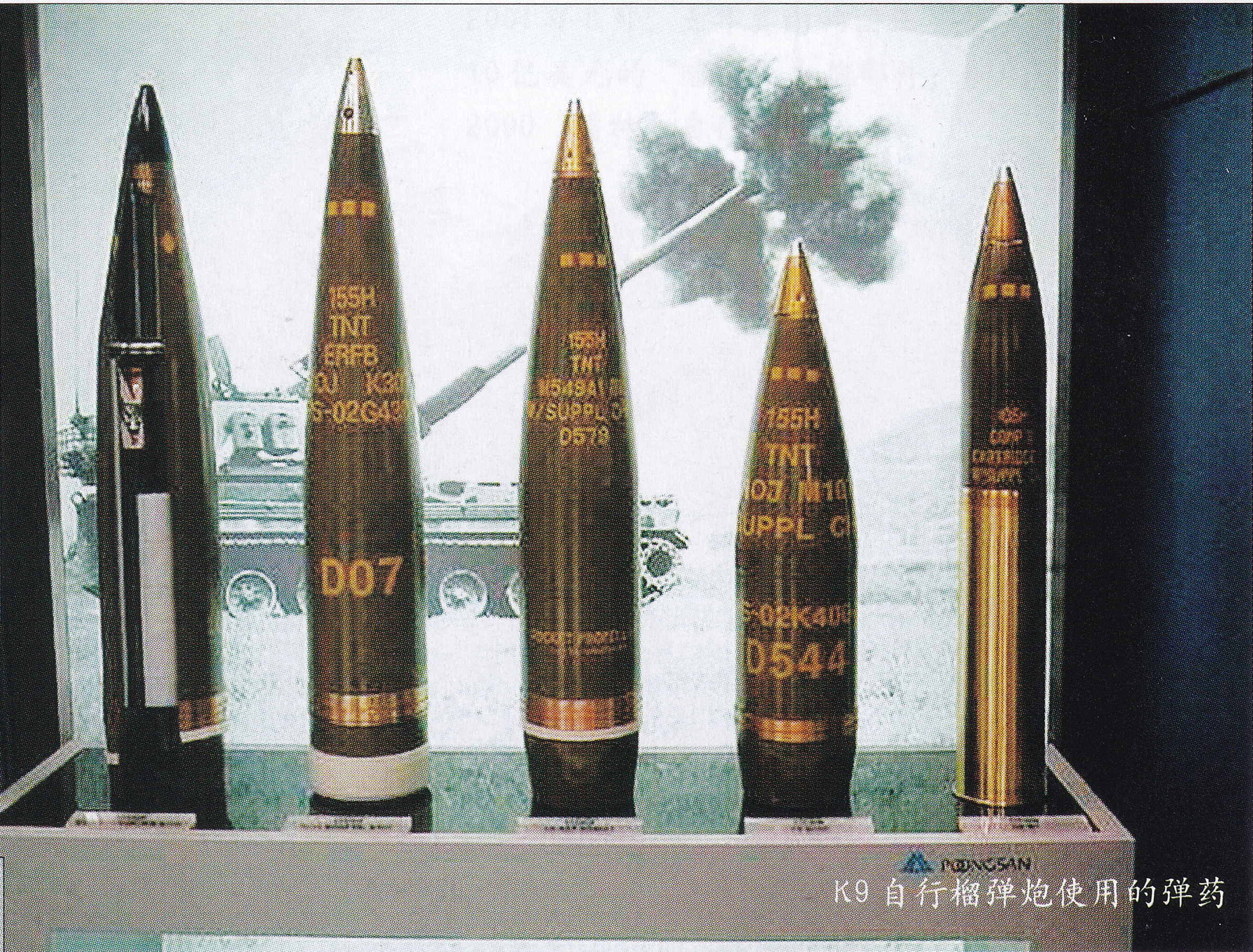 k9型榴弹炮图片,韩国k9自行榴弹炮