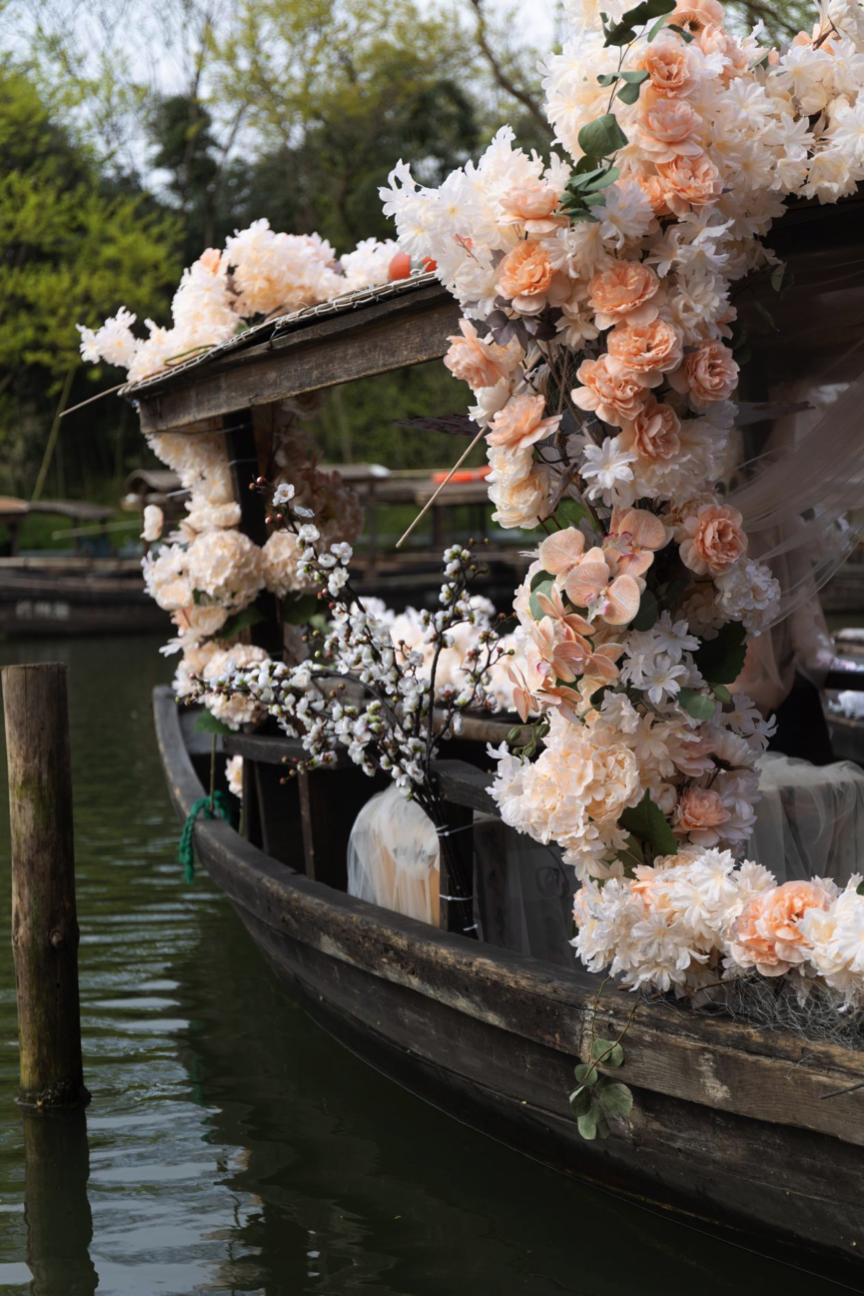 杭州西溪梅花,杭州西溪梅花船