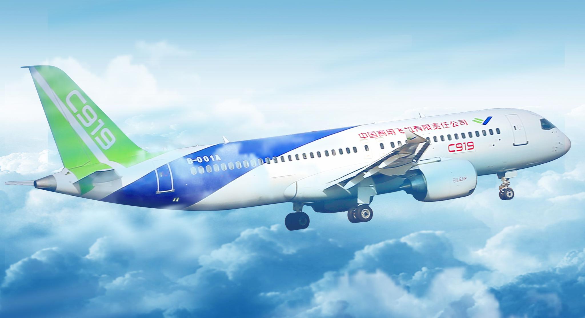 国产c919为何不用空客,国产c919客机总订单