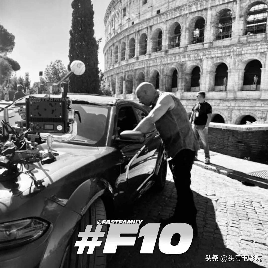 速度与激情10发新片场照,速度与激情10拍摄现场路人视角