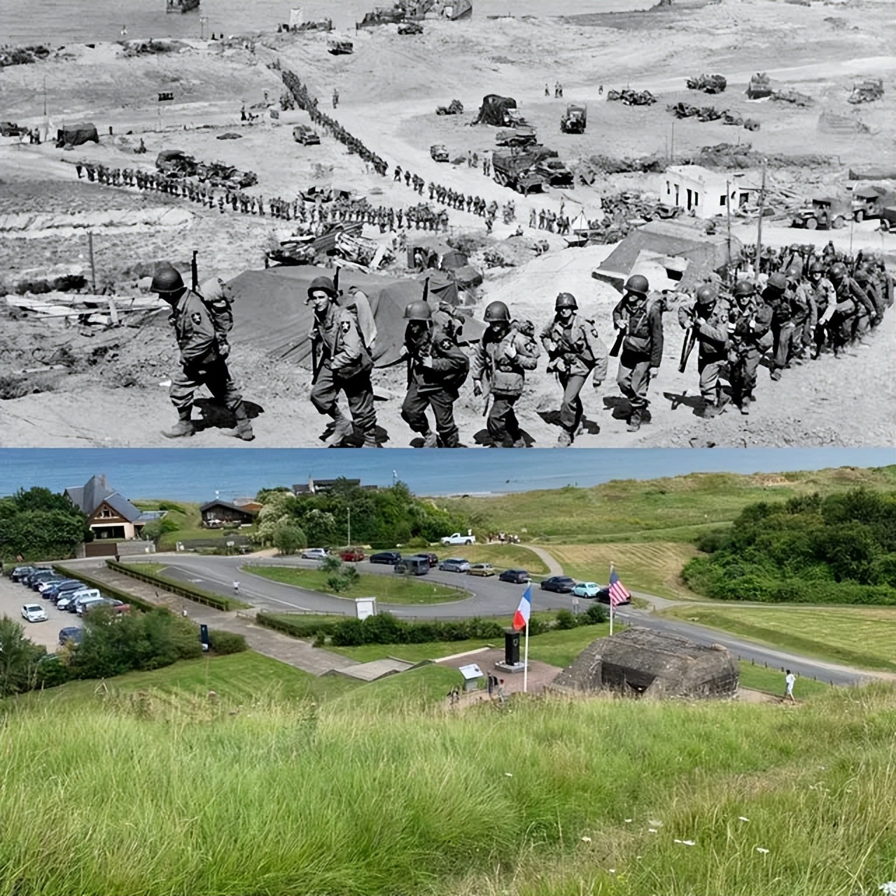 前20年和后20年对比照,十年前和现在的对比照