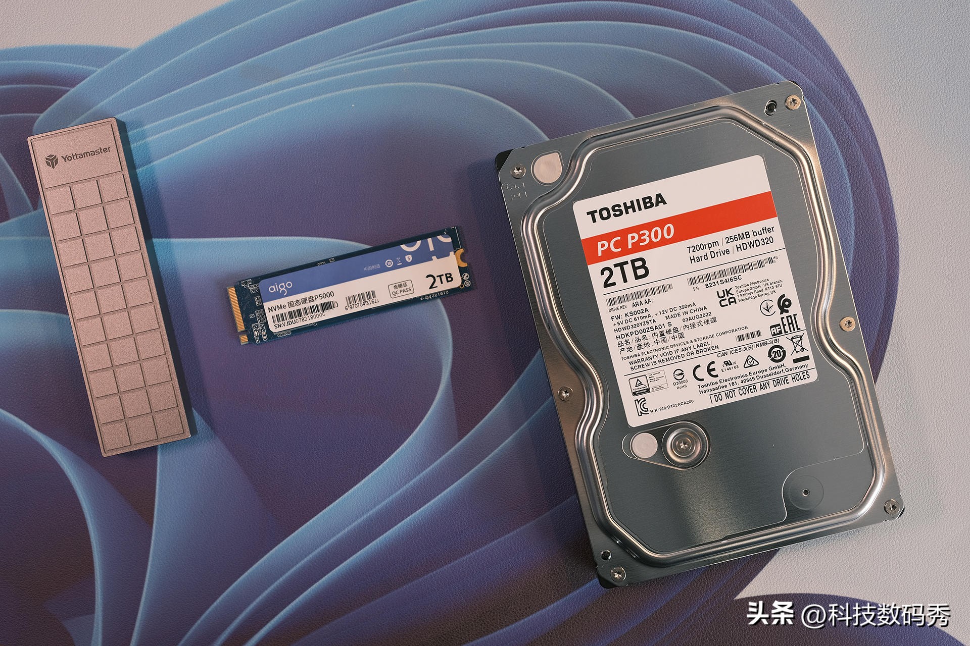 东芝p300硬盘对比希捷硬盘,东芝p300机械硬盘