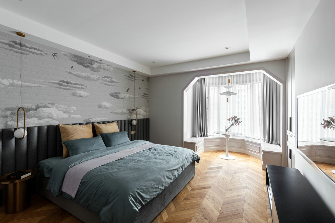 2019卧室飘窗设计获奖图片,卧室飘窗最新款最时尚设计