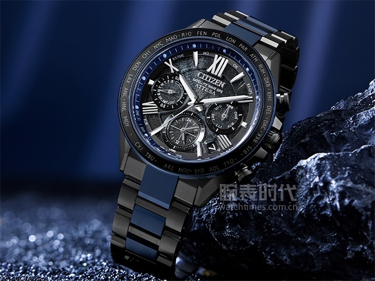 西铁城“蓝宇宙”，想说爱你太容易