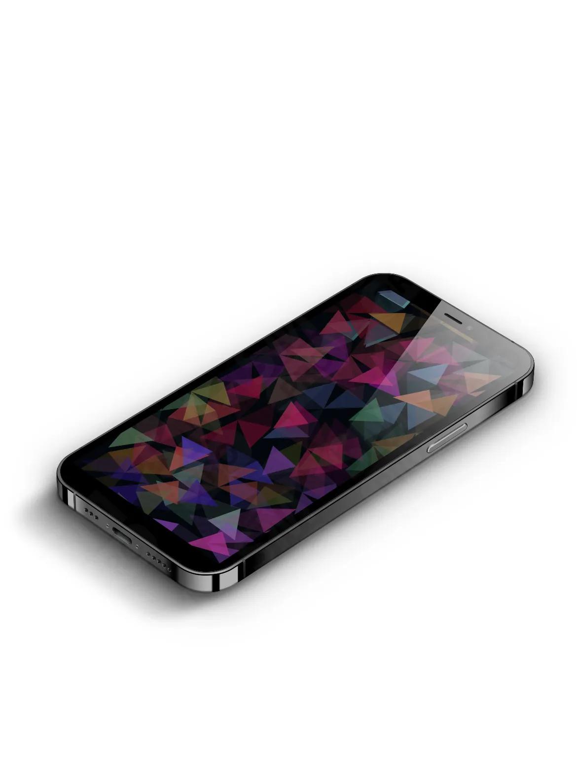 精美彩色上蓝下红壁纸,手机壁纸彩色粉末